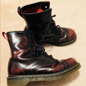 Doc Martens Ox Blood Lace up Boots Size 12